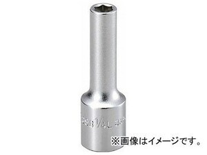 TONE ディープソケット(6角) 吋目 7/16inch 3SB-14L(8109487)