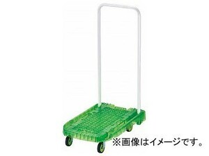 トラスコ中山 アクロ PC製 省音車輪 600×390 グリーン透明 AC-1PC-GN(8194956)