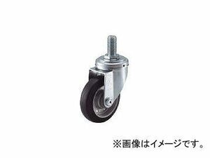 ハンマーキャスター/HAMMER-CASTER S型 ねじ式 自在 ゴム車 75mm M16×P2.0 420SAR75BAR01(2327686) JAN：4956237028262