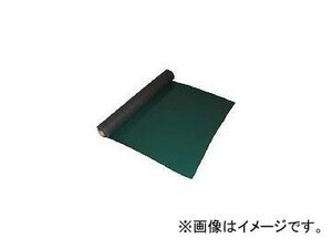 ワニ印 塩ビマット 平マット グリーン 1.5mm厚×915mm×20m巻 3023(7924330)