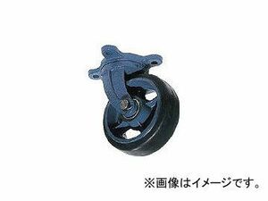 京町産業車輌/KYOMACHI 鋳物製自在金具付ゴム車輪(幅広) AHJ250X75