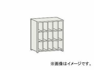 トラスコ中山/TRUSCO KC型区分棚コボレ止めなし 889×264×H1102 5列3段 KC5031(5041295) JAN：4989999710939