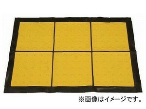 ユニット/UNIT 点字マット（折畳み式） 300角ポイント 品番：391-222