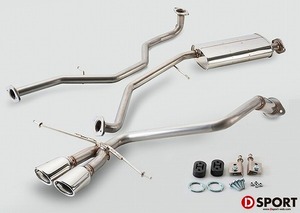 D-SPORT/Dスポーツ スポーツマフラーCD feat.5ZIGEN 17400-B270 ダイハツ トール M900S NA 2016年11月～