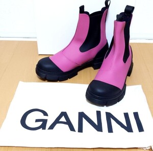 PayPayフリマ|GANNI ガニー ラバーアンクルブーツ 長靴 レインブーツ
