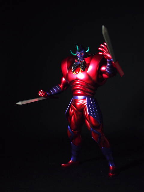 送料込み】希少 CCP 悪魔将軍 1/1 ヘッド 特別カラー LEDなし ver