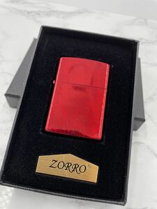 ZORRO オイルライター　ゾロ　数量限定！　レッド　無地　プレゼントにも！