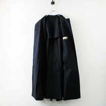 2020SS MARGARET HOWELL マーガレットハウエル WATER REPELLENT LIGHT COTTON POPLIN コート 1/ネイビー【2400013100533】_画像3