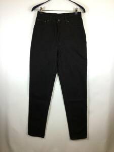 90s Canada made Levi's Levi's Denim pants black tapered button reverse side 217 550 560