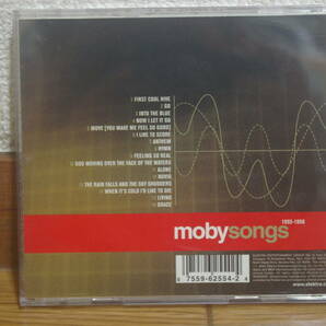 moby - songs 1993-1998 中古CD 2000 elektra モービー の画像2