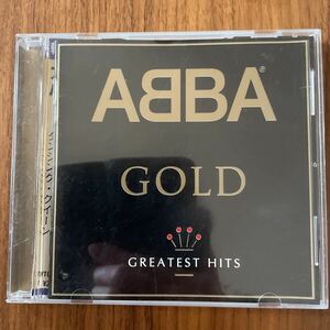 ABBA GOLD ／アバ ／ダンシング・クイーン　輸入盤　中古CD帯付き　当時販売価格は新品で¥2800 でした。