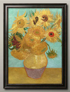 Art hand Auction 0807 ■ Free shipping!! A3 poster Vincent van Gogh Sunflowers painting/illustration/matte, Housing, interior, others