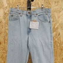 HB995【2003】Levi's リーバイス 505 レギュラーフィット デニムパンツ W34 L32 ボタン裏表記無し ジーンズ 古着【130102000022】_画像2