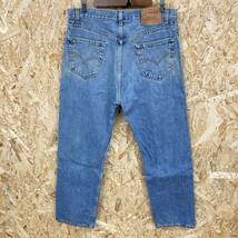 HB792【2003】Levi’ｓ 505 Ｗ36 Ｌ30 刻印159 メキシコ製 00年/02月 インディゴ ジーンズ 古着 リーバイス【130102000022】_画像7