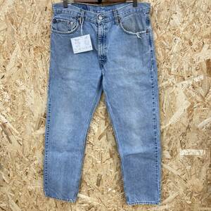 HB788【2003】Levi’ｓ 505 Ｗ34 Ｌ32 刻印740 コロンビア製 99年/11月 インディゴ ジーンズ 古着 リーバイス【130102000022】