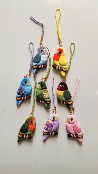 ハンドメイドインコちゃんストラップオーダー専用②】