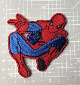 スパイダーマン 刺繍 ワッペン アップリケ 新品　アイロン接着