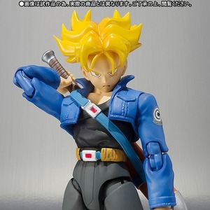 特典付き S.H.Figuarts トランクス -Premium Color Edition- 送料350円～ 交換用手首 交換用顔パーツ 剣２種（装備用・アクション用）付