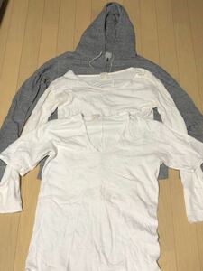 エヌハリ　Nハリ　N.HOOLYWOOD パーカー　UネックTシャツ