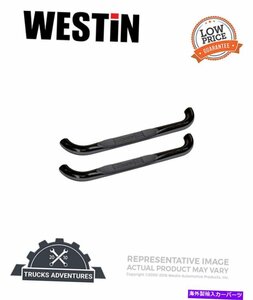 Nerf Bar ウェスティン23-0535 Eシリーズ3ラウンドナーフステップバー Westin 23-0535 E-Series 3 Round Nerf Step Bars