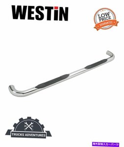 Nerf Bar ウェスティン23-4010 eシリーズ3ラウンドナーフステップバーが15-22キャニオンコロラドに適合する Westin 23-4010 E-Series 3 Ro