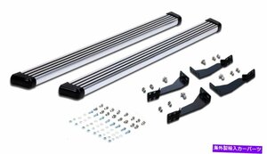 Nerf Bar フィット2006-2011ハマーH3ランニングボードサイドステップnerfバークロムアルミニウム Fits 2006-2011 Hummer H3 Running Board