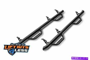 Nerf Bar n-fab c1498cc-txテキスト。 14-18 GM 1500のブラックW2Wナーフステップバー N-Fab C1498CC-TX Text. Black W2W Nerf Step Bar f