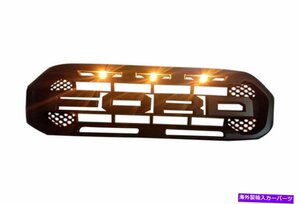 Nerf Bar 2020ラプタースタイルの照明グリルは、ラプターライトが取り付けられたレンジャーにフィットします 2020 Raptor Style Lighted G