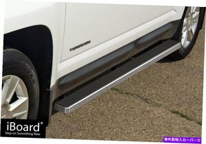 Nerf Bar iboardのサイドステップnerf bars 4 フィット10-17シボレー/GMC equinox/地形 iBoard Side Steps Nerf Bars 4 Fit 10-17 Chevy