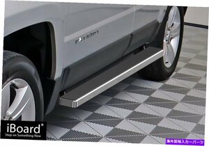 Nerf Bar プレミアム4 iboardサイドステップフィット07-15ジープパトリオット Premium 4 iBoard Side Steps Fit 07-15 Jeep Patriot