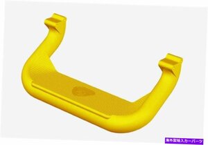 Nerf Bar Carr 120257 Super Hoop 20 Ford F-150/F-250/F-350のセット Carr 120257 Set of 2 Super Hoop 20 Yellow Flat Step for Ford