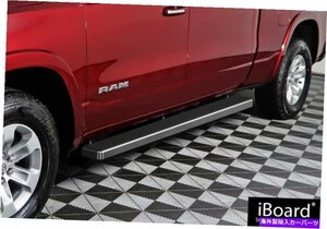 Nerf Bar プレミアム5 iboardサイドステップフィット19-22ダッジラム1500クルーキャブ Premium 5 iBoard Side Steps Fit 19-22 Dodge Ra