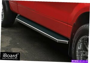 Nerf Bar iboard洗練されたランニングボードスタイルフィット09-14フォードF150スーパークルーキャブ iBoard Polished Running Boards Sty