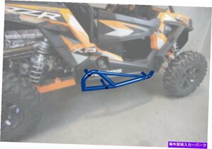 Nerf Bar ムースレーシングナーフバー-Blue -RZR 2シーター-1004 -BU Moose Racing Nerf Bars - Blue - RZR 2-Seater - 1004-BU