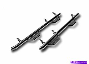 Nerf Bar n-fabドロップステップバーW2Wグロスブラック2006-2017トヨタFJクルーザー4ドア N-Fab Drop Step Bars W2W Gloss Black for 2006