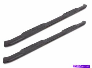 Nerf Bar Lund 24273077 2005-2022 Toyota Tacoma Access Cabの楕円形の湾曲したnerfバー Lund 24273077 Oval Curved Nerf Bars for 2005-