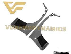 09-15 Nissan Z34 370Z VAD-Vハーフカーボンファイバーフェンダーペアに適しています-グラスファイバーが利用可能 Suitable For 09-15 Nis