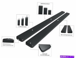 Nerf Bar サテンブラック6 iboardサイドステップnerfバーフィット03-11ホンダエレメント Satin Black 6 iBoard Side Step Nerf Bar Fit