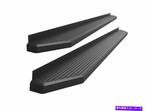 Nerf Bar ステインブラック6 iboardサイドステップナーフバーフィット18-22シボレートラバース Stain Black 6 iBoard Side Step Nerf Ba