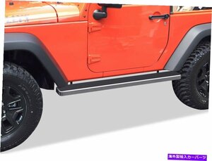 Nerf Bar iboardランニングボード6インチフィット07-18ジープラングラーjk2dr iBoard Running Boards 6 inches Fit 07-18 Jeep Wrangler J