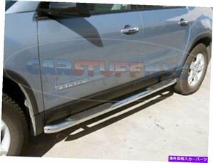 Nerf Bar 2007-2015 Chevy Treverseステンレス鋼側のステップNERFバーランニングボード 2007-2015 Chevy Treverse Stainless Steel Side S