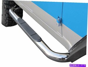 Nerf Bar 1966-1977アーリーフォードブロンコステンレススチールナーフバー-3 直径 1966-1977 Early Ford Bronco Stainless Steel Nerf B