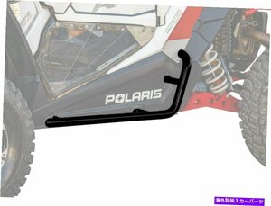 Nerf Bar Polaris RZR XP Turbo（2016+）のSuperATVヘビーデューティナーフバー - ブラック SuperATV Heavy Duty Nerf Bars for Polaris R