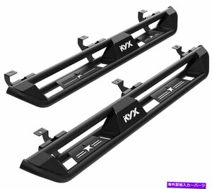 Nerf Bar 15-21 Ford F150 17-21 F250 Supercrew Cab 3 Tube Two Stair Kyxランニングボード For 15-21 Ford F150 17-21 F250 Supercrew C