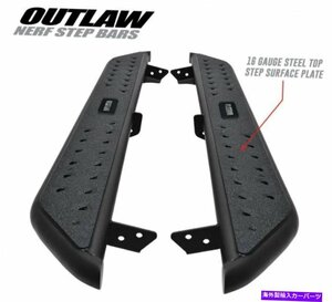 Nerf Bar 10-20トヨタ4runner 58-53835のウェスティンテクスチャーブラックアウトローナーフステップバー Westin Textured Black Outlaw N