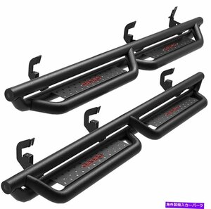 Nerf Bar 2007-2018のオードロランニングボードシボレーシルバラード/GMCシエラクルーキャブネルフバー OEDRO Running Boards for 2007-20