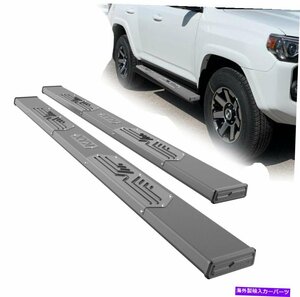 Nerf Bar 6 2007-2021トヨタツンドラクルーマックスキャブナーフバーサイドステップのランニングボード 6 Running Boards for 2007-202