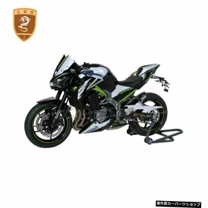 CSSCARニューファッションモーターサイクルアクセサリーカワサキ2017-2019Z900フロントウィンドデフレクター用リアルカーボンファイバーウ