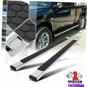 Nerf Bar 09-22 RAM 1500/2500/3500 EXT CAB用のクロムランニングボード5 サイドステップ/nerfバー Chrome Running Board 5 Side Step/N