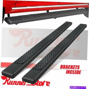 Nerf Bar フィット02-08ダッジラム1500クアッドキャブ5 nerfバーランニングボードサイドステップピックアップblk Fit 02-08 Dodge Ram 15